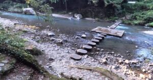 吾妻峡・ドレミファ橋（飯能市）