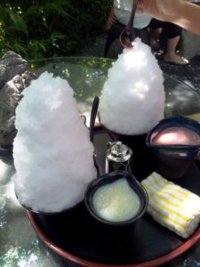 阿左美冷蔵 金崎本店のかき氷（皆野町）