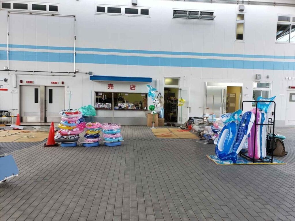 しらこばと水上公園のプール