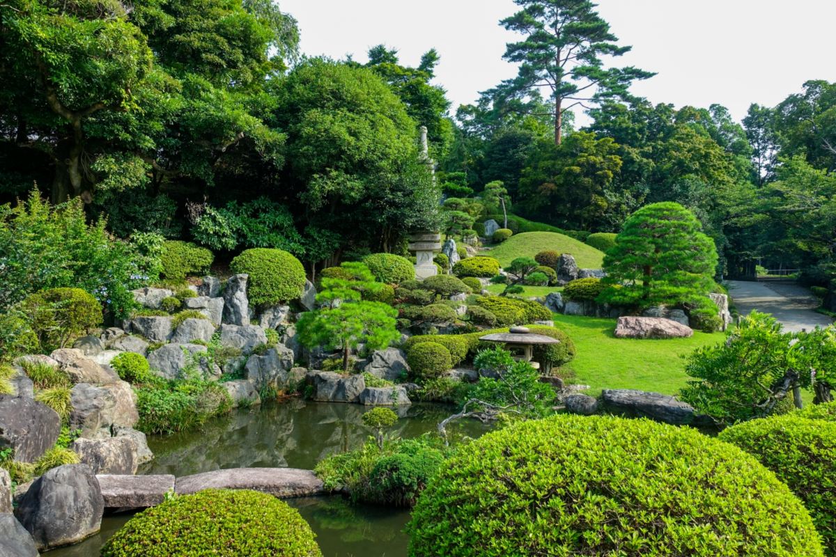 聖天院の庭園
