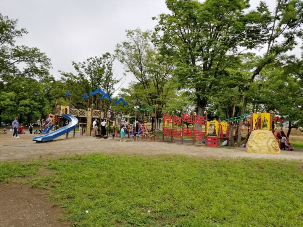岩槻城址公園は子ども向け遊具が充実！